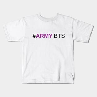 Army BTS Kids T-Shirt